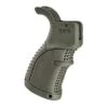 FAB Defense AGR-43 Rubberized Ergonomic M4/M16/AR15 Pistol Grip - Olive Drab Green