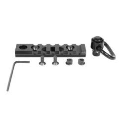 Rifleworks Keymod 6 Slot Picatinny Rail Mount With QD Sling Swivel -Arrow Point Shop F805