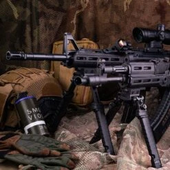 FAB Defense Tactical Ergonomic Bipod With 5 Leg Positions SPIKE -Arrow Point Shop FAB defense spike bipod ak47 ar15