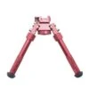 Tactical Aluminium Picatinny Bipod - Red