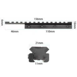 Rifleworks Dovetail 11mm To 20mm Picatinny Extended Tactical Scope Base -Arrow Point Shop HTB1433CXQL0gK0jSZFtq6xQCXXaE