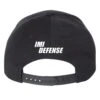 IMI Defense Logo Grey Snapback Cap -Arrow Point Shop IMI Black Hat Back