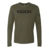 IMI Defense Kidon OD Green Long Sleeve Crew Tee - XXL -Arrow Point Shop KIDON Mil Green Long Sleeve Shirt Front 1