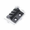 Rifleworks 45 Degree M-LOK Offset 3 Slot Mount -Arrow Point Shop M2521