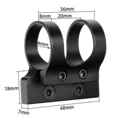 Rifleworks Keymod Flashlight Mount -Arrow Point Shop M2636