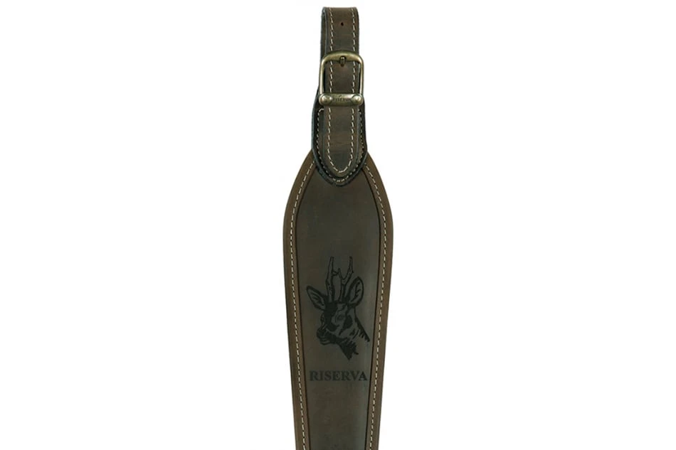 Riserva Leather Rifle Sling - Roe Deer 4 Riserva Leather Rifle Sling - Roe Deer - Image 2
