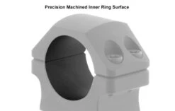 UTG PRO 1"/2PCs Medium Profile P.O.I Dovetail Rings -Arrow Point Shop RDU012515 FEA 2