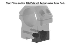 UTG PRO 1"/2PCs Medium Profile P.O.I Dovetail Rings -Arrow Point Shop RDU012515 FEA 4