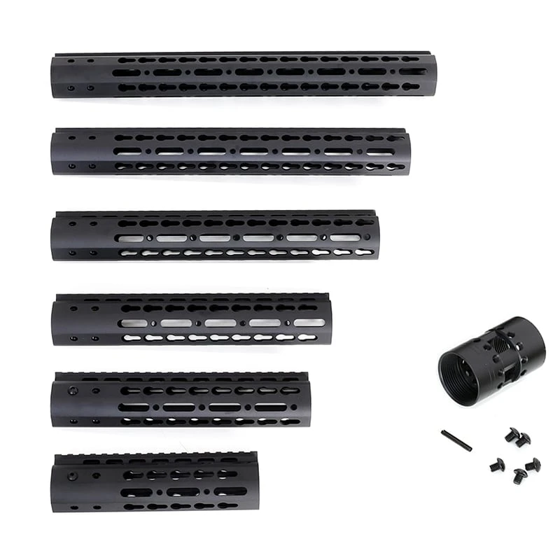 Rifleworks Free Float Keymod Handguard With Steel Nut - 15 Inch 4 Rifleworks Free Float Keymod Handguard With Steel Nut - 15 Inch - Image 2
