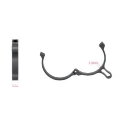 Rifleworks Switch View Throw Lever - Blue 42mm 14 Rifleworks Switch View Throw Lever - Blue 42mm -Arrow Point Shop S837 1