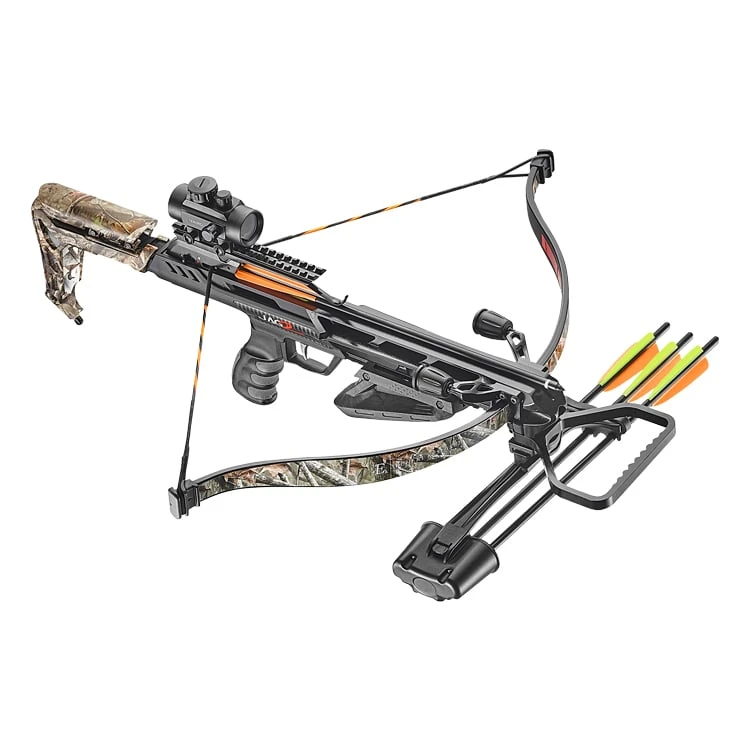 EK Archery Jag II Pro Recurve Crossbow - 175 Lbs - Folium Camo 3 EK Archery Jag II Pro Recurve Crossbow - 175 Lbs - Folium Camo
