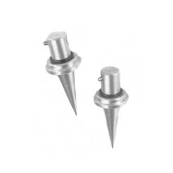 Quick Change Aluminium Bipod Spike Feet For Atlas Types - Silver -Arrow Point Shop htb18tdaokf3kvjszfeq6xexfxas