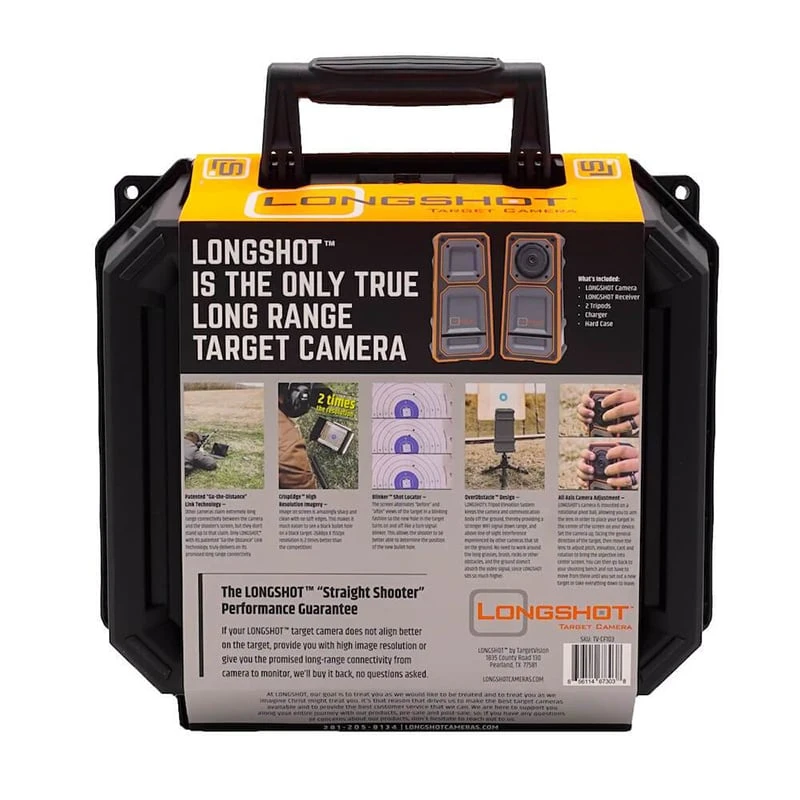 Longshot LR-3 - 2 Mile UHD Target Camera 3 Longshot LR-3 - 2 Mile UHD Target Camera