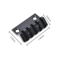 Rifleworks 45 Degree M-LOK Offset 5 Slot Mount -Arrow Point Shop m2531