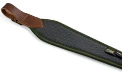 Riserva Rifle Sling In Leather With Ammo Holder - Natural Tanned Leather -Arrow Point Shop retro 1608 Zoom 2