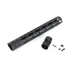 Rifleworks Free Float Keymod Handguard With Steel Nut - 12 Inch -Arrow Point Shop s4701