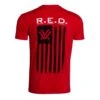 Vortex Optics R.E.D T-Shirt -Medium -Arrow Point Shop vtx app tshirt red b w